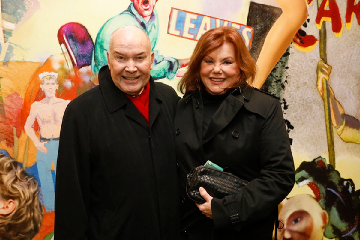 Jack Oâ€™Brian and Marsha Mason

 at 