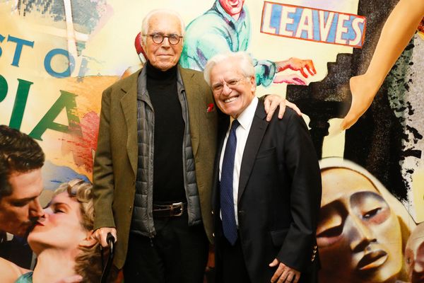 playwright John Guare and director Jerry Zaks Photo