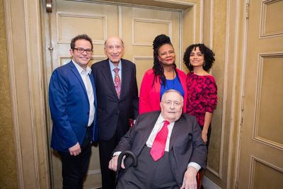 Paul L. King, Michael I. Sovern, Tonya Pinkins, Lauren Ridloff, and Phillip J. Smith Photo