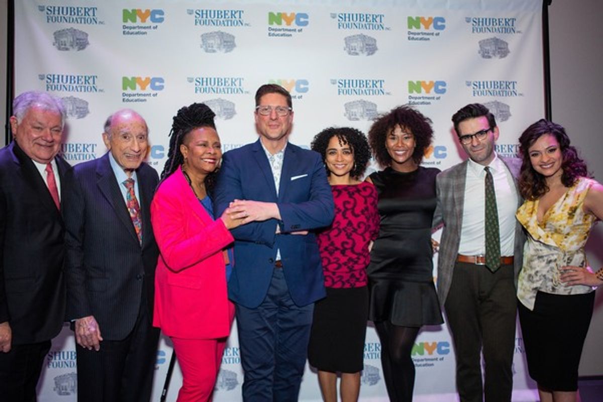 Tonya Pinkins, Christopher Sieber, Lauren Ridloff, Christina Soujous, Joe Iconis, and Isabelle McCalla at 