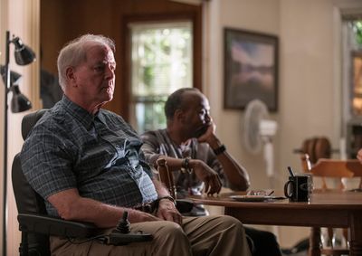 Francis Guinan (Fred) and K. Todd Freeman (Dee)  Photo