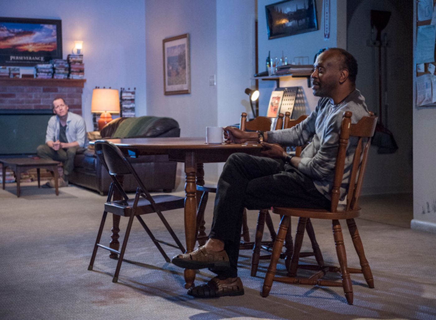 Photo Flash: First Look at DOWNSTATE at the National Theatre Photo Flash: First Look at DOWNSTATE at the National Theatre Image