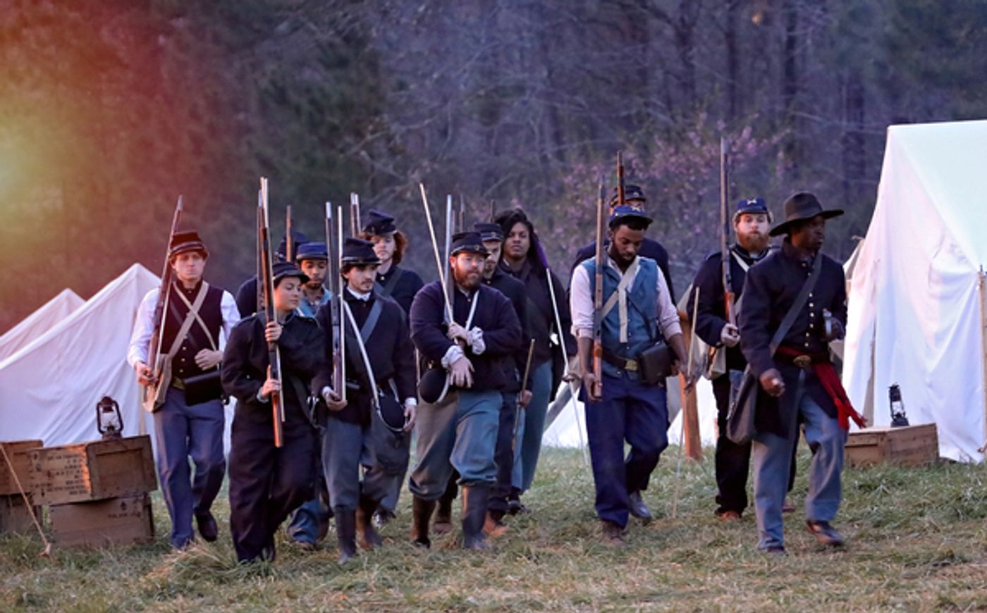 Photo Flash: New Photos of Serenbe's SHENANDOAH starring Rachel Potter and Taylor Hicks, Now Extended Through April 14  Image