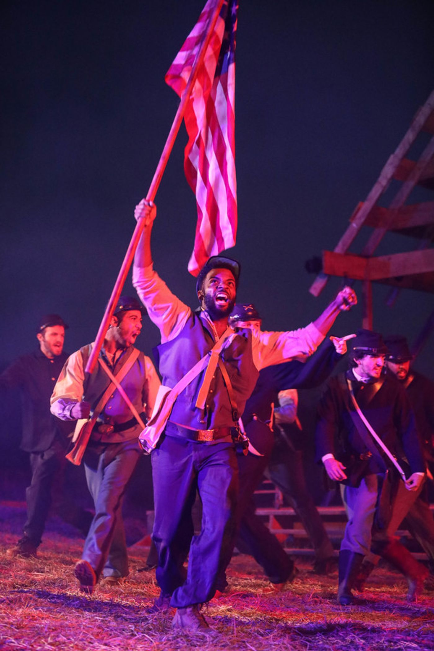 Photo Flash: New Photos of Serenbe's SHENANDOAH starring Rachel Potter and Taylor Hicks, Now Extended Through April 14  Image