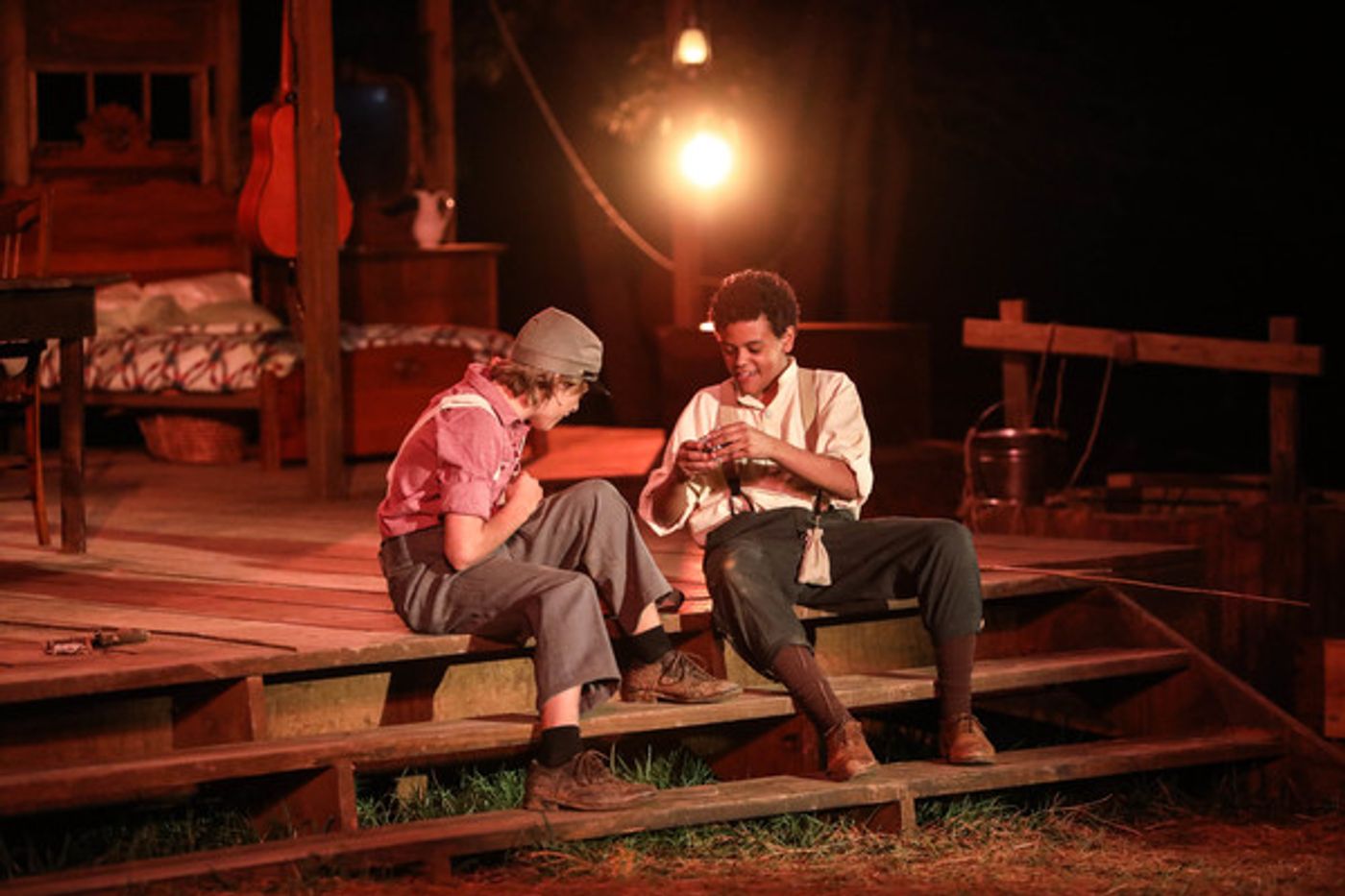 Photo Flash: New Photos of Serenbe's SHENANDOAH starring Rachel Potter and Taylor Hicks, Now Extended Through April 14  Image