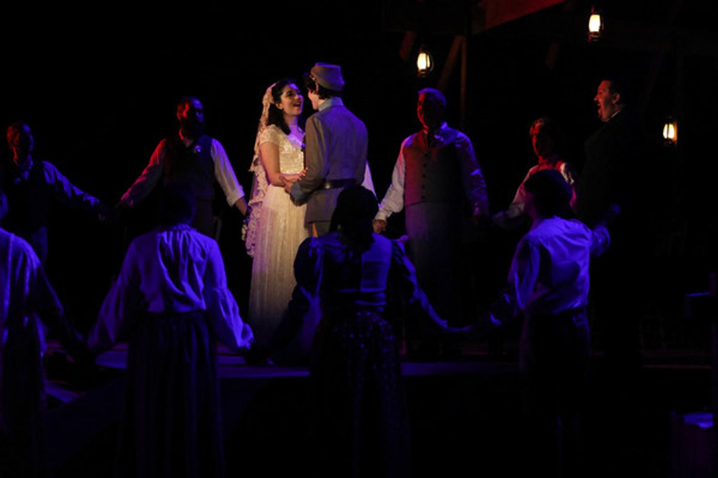 Photo Flash: New Photos of Serenbe's SHENANDOAH starring Rachel Potter and Taylor Hicks, Now Extended Through April 14  Image