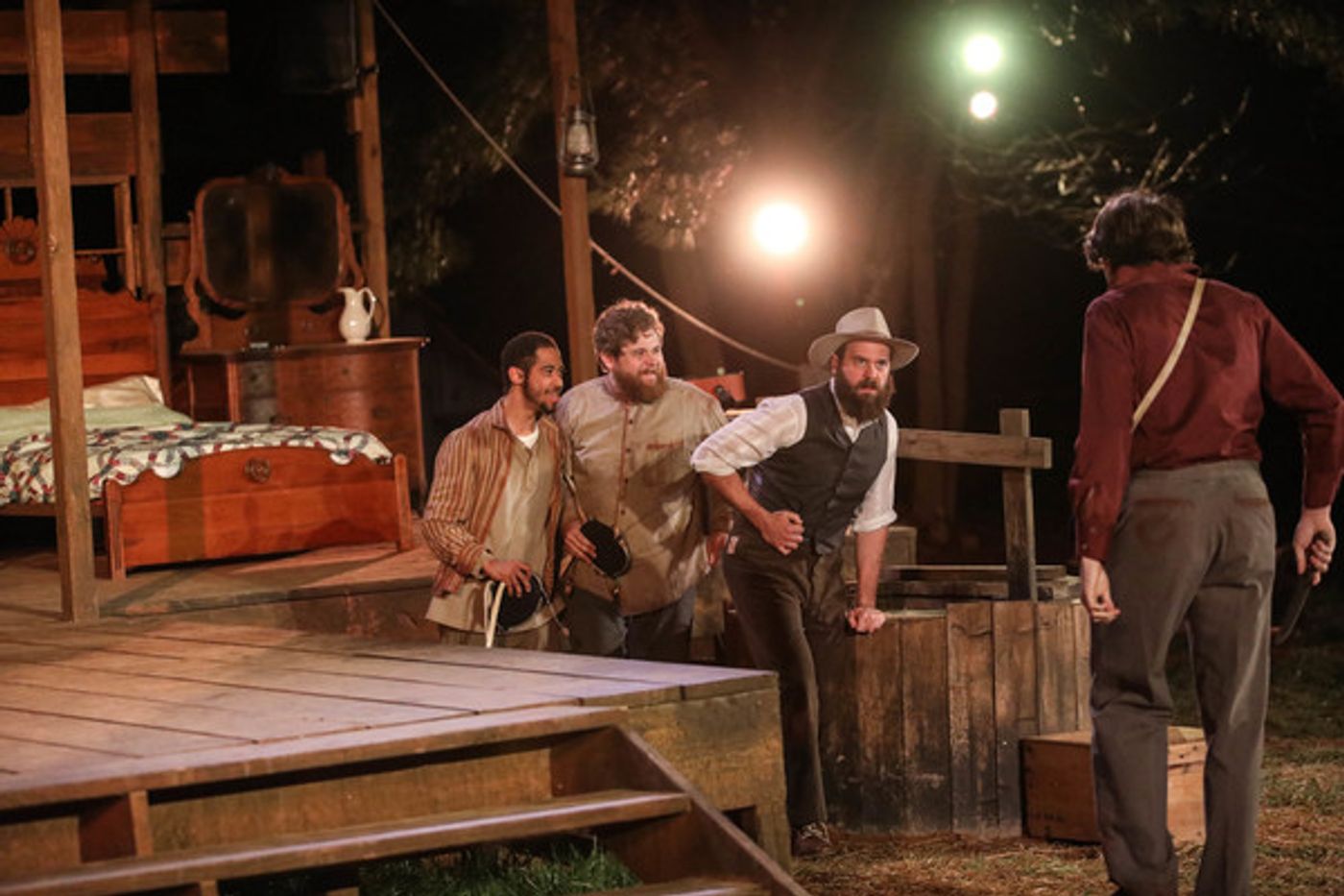 Photo Flash: New Photos of Serenbe's SHENANDOAH starring Rachel Potter and Taylor Hicks, Now Extended Through April 14  Image