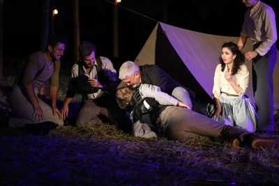 Jeremy Gee, Aaron Schilling, Chase Davidson, Taylor Hicks, Sophie DeLeo Photo