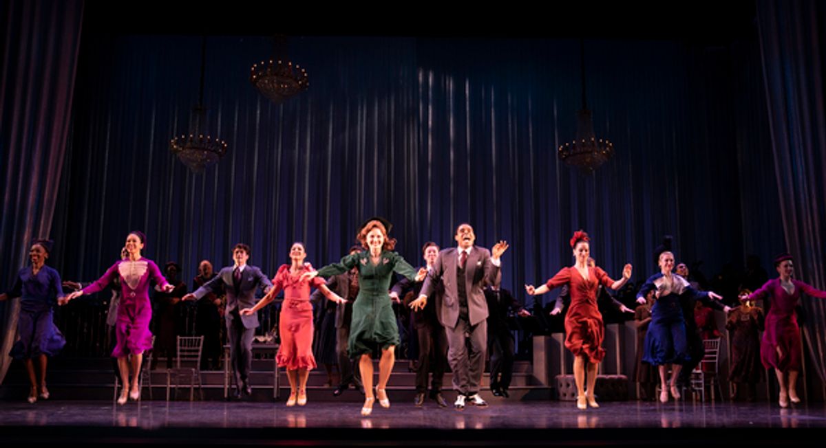 Phillip Attmore, Hayley Podschun and Ensemble at 