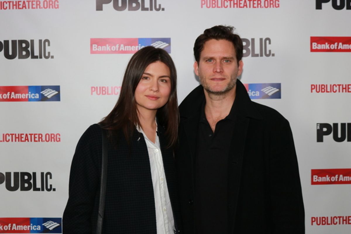 Phillipa Soo and Steven Pasquale at 