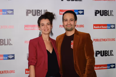 Quiara Alegria Hudes and Lin-Manuel Miranda Photo