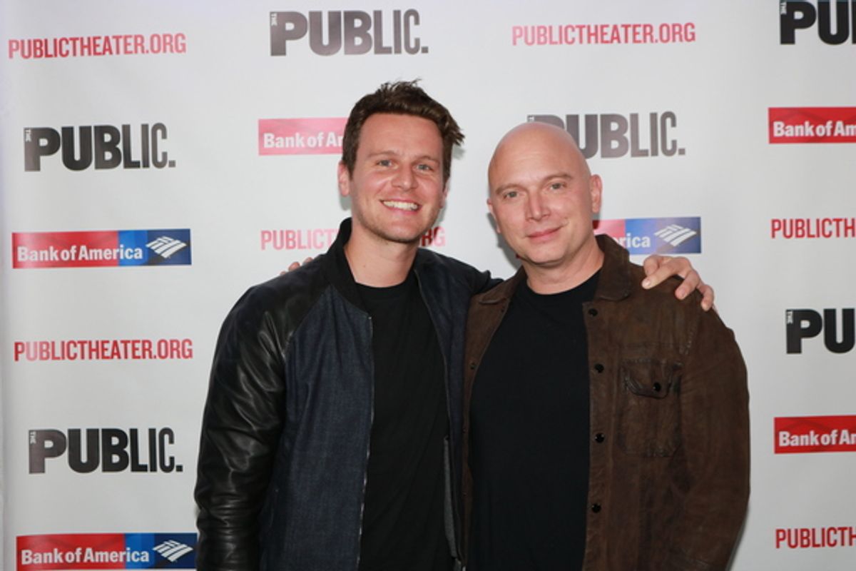 Jonathan Groff and Michael Cerveris at 