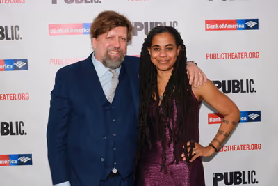 Oskar Eustis and Suzan-Lori Parks Photo