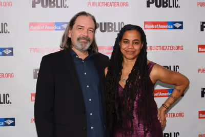 Christian Konopka and Suzan-Lori Parks Photo