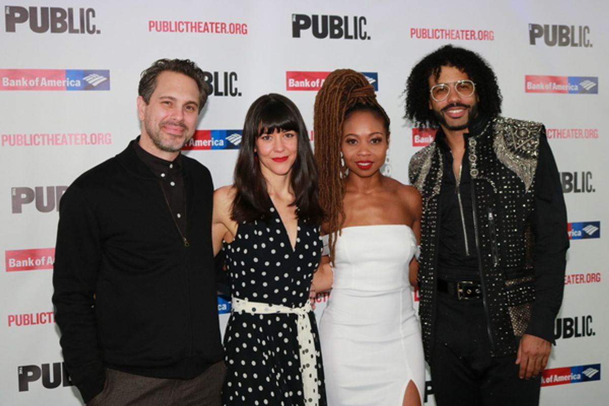 Thomas Sadoski, Zoe Winters, Sheria Irving and Daveed Diggs at 