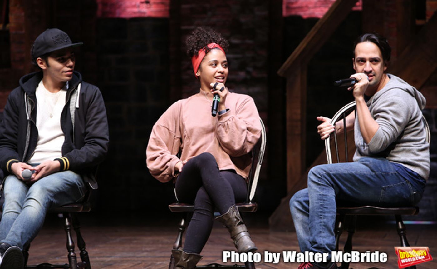 Exclusive Photo Coverage: Lin-Manuel Miranda Makes a Surprise Visit at #EduHam  Image