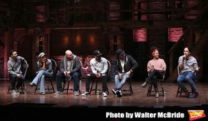 Marc dela Cruz, Elizabeth Judd, Greg Treco, Terrance Spencer, Anthony Lee Medina, Sasha Hollinger with Lin-Manuel Miranda @ BroadwayWorld Marc dela Cruz, Elizabeth Judd, Greg Treco, Terrance Spencer, Anthony Lee Medina, Sas Photo