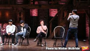 Terrance Spencer, Anthony Lee Medina, Sasha Hollinger with Lin-Manuel Miranda @ BroadwayWorld Terrance Spencer, Anthony Lee Medina, Sasha Hollinger with Lin-Manuel Miranda Photo