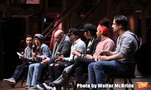 Marc dela Cruz, Elizabeth Judd, Greg Treco, Terrance Spencer, Anthony Lee Medina, Sasha Hollinger with Lin-Manuel Miranda @ BroadwayWorld Marc dela Cruz, Elizabeth Judd, Greg Treco, Terrance Spencer, Anthony Lee Medina, Sas Photo