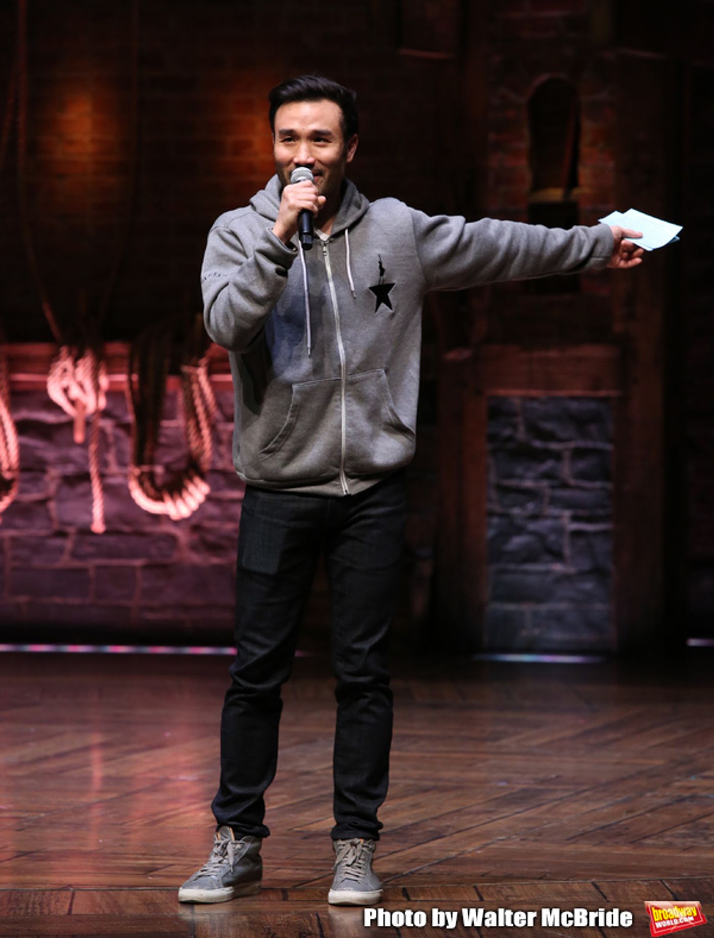 Exclusive Photo Coverage: Lin-Manuel Miranda Makes a Surprise Visit at #EduHam  Image
