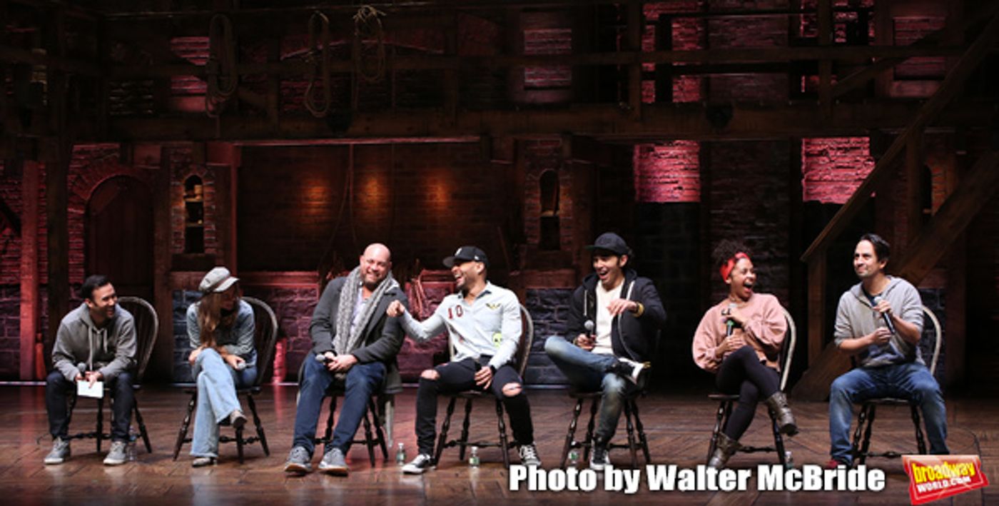 Exclusive Photo Coverage: Lin-Manuel Miranda Makes a Surprise Visit at #EduHam  Image
