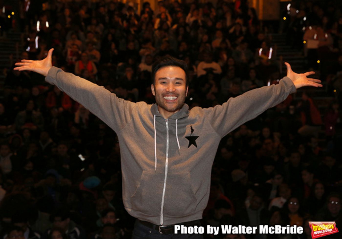 Exclusive Photo Coverage: Lin-Manuel Miranda Makes a Surprise Visit at #EduHam  Image