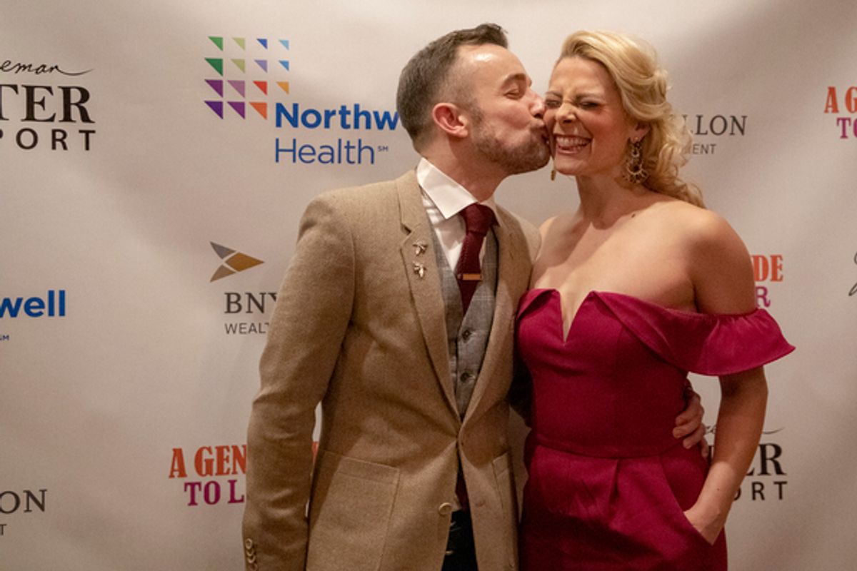 Trey Compton and Lara Hayhurst at 