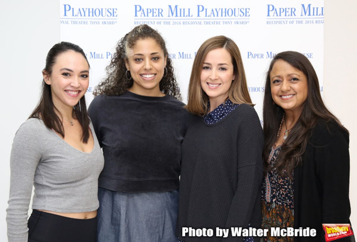 Belinda Allyn, Tatiana Wechsler, Hannah Elless and Natalie Toro at 