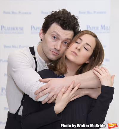 Bryce Pinkham and Hannah Elles Photo