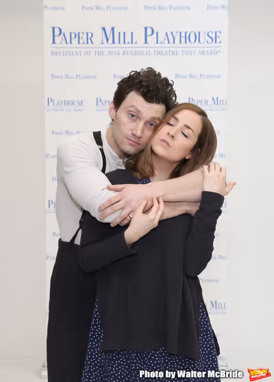 Bryce Pinkham and Hannah Elles  Photo