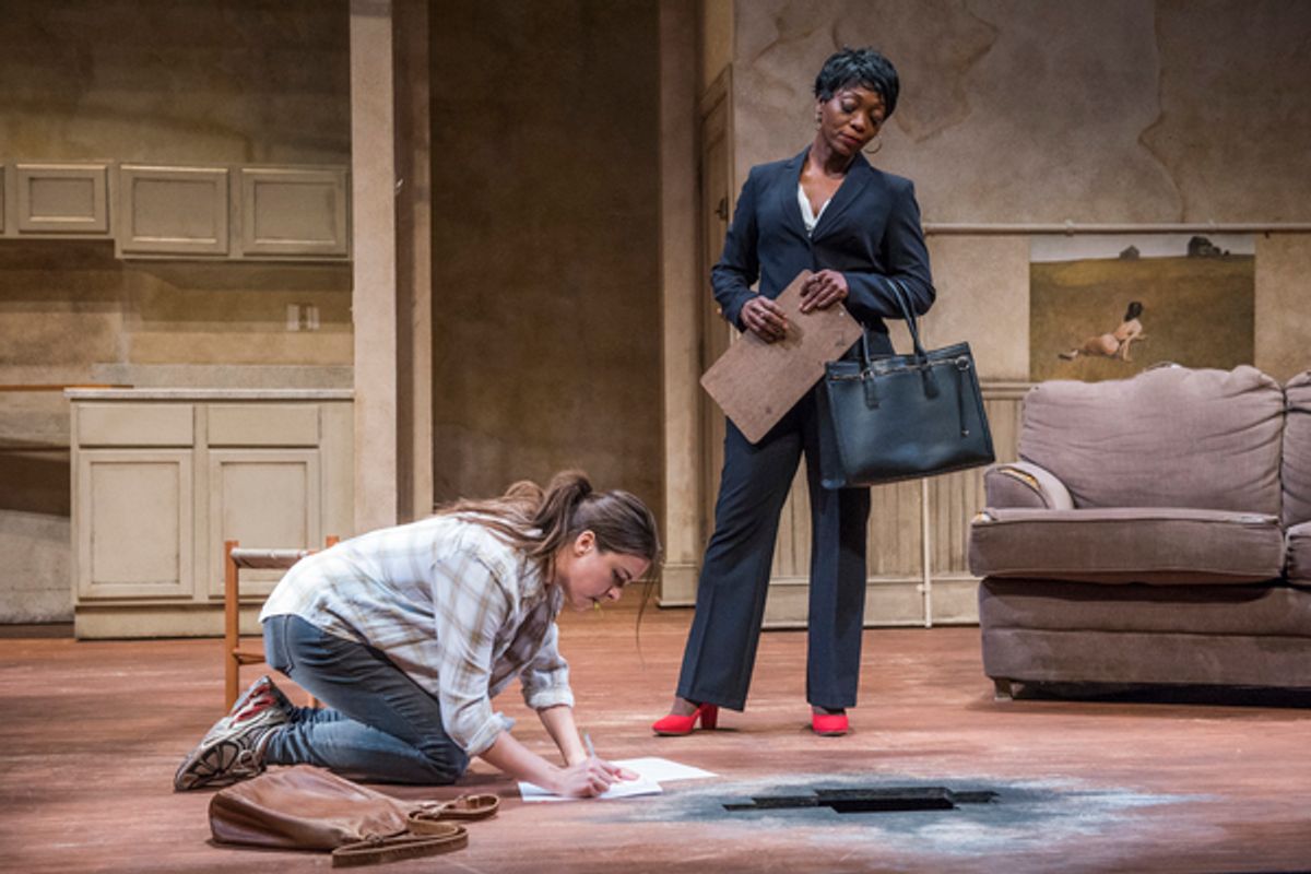 Leah Karpel, Shanesia Davis at 