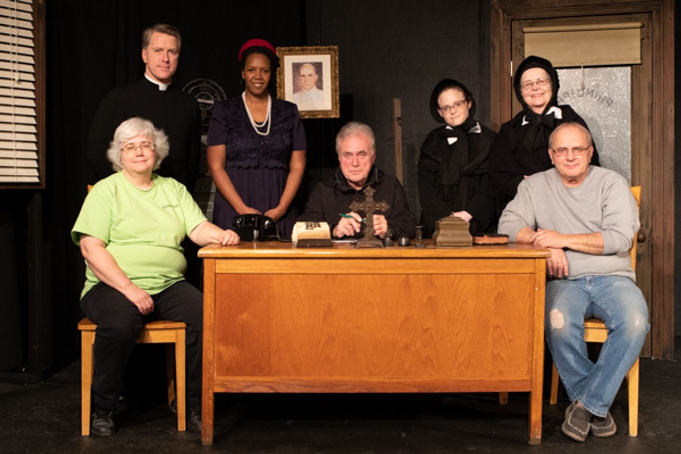 Photo Coverage: First look at Curtain Players' DOUBT Photo Coverage: First look at Curtain Players' DOUBT Image