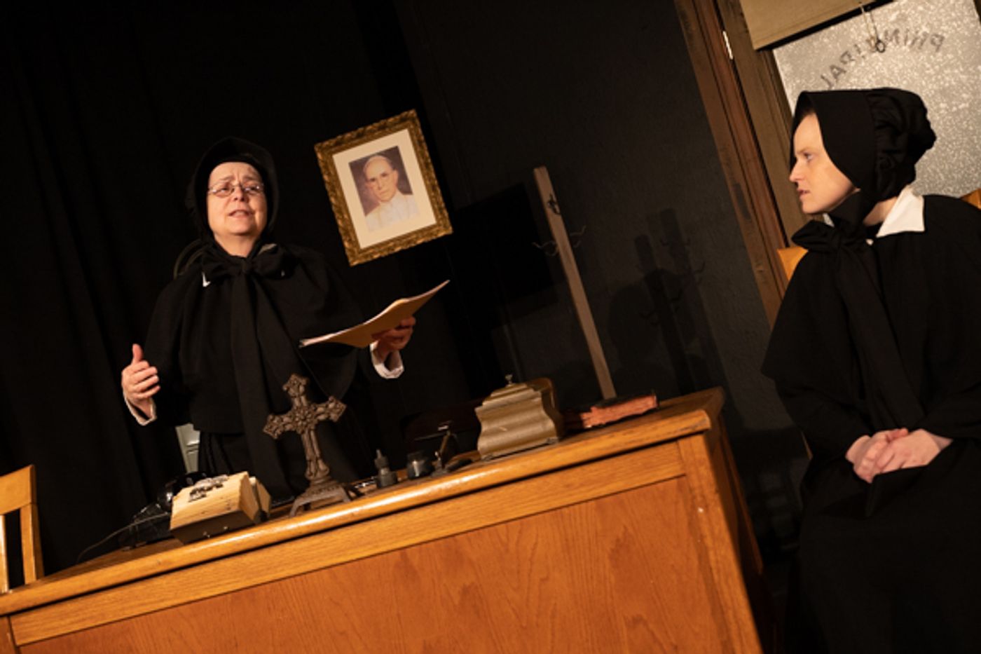 Photo Coverage: First look at Curtain Players' DOUBT Photo Coverage: First look at Curtain Players' DOUBT Image