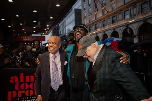 Berry Gordy, Otis Williams, and Shelly Berger Photo