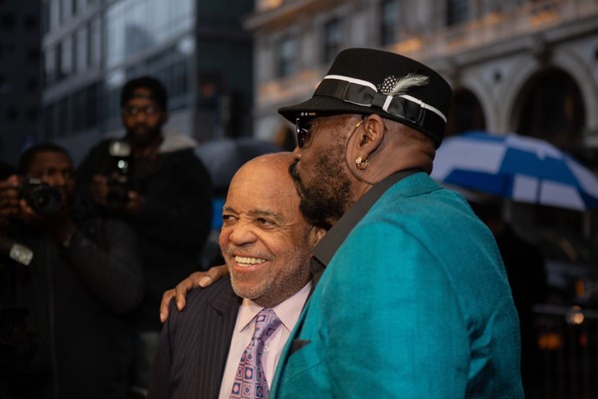 Berry Gordy and Otis Williams at 