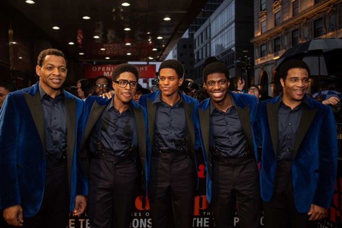 Derrick Baskin, James Harkness, Jeremy Pope, Jawan M. Jackson, and Ephraim Sykes at 