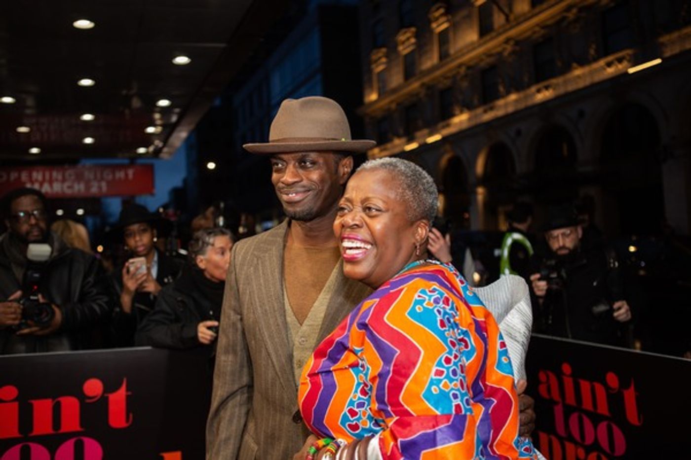 Photo Coverage: Mary Wilson, Berry Gordy & More Walk the Red Carpet at AIN'T TOO PROUD  Image
