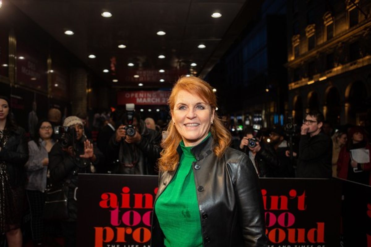 Sarah Ferguson at 