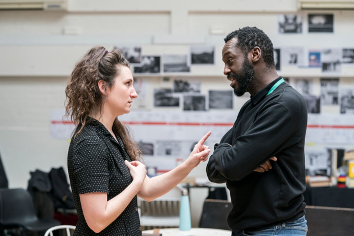 Photo Flash: In Rehearsal with Sally Field, Bill Pullman and the All-Star Cast of ALL MY SONS  Image