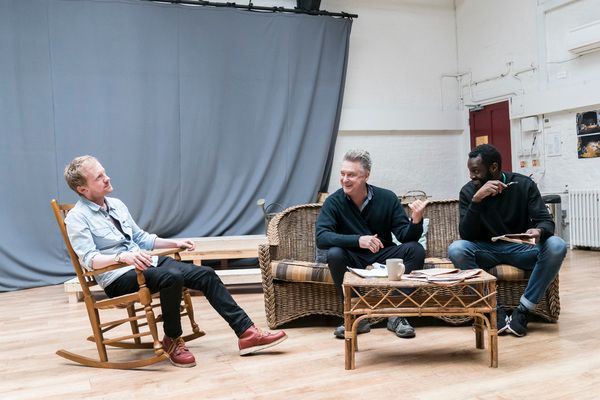 Gunner Cauthery, Bill Pullman and Sule Rimi Photo