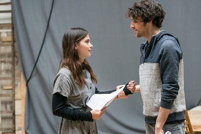 Jenna Coleman and Colin Morgan Photo