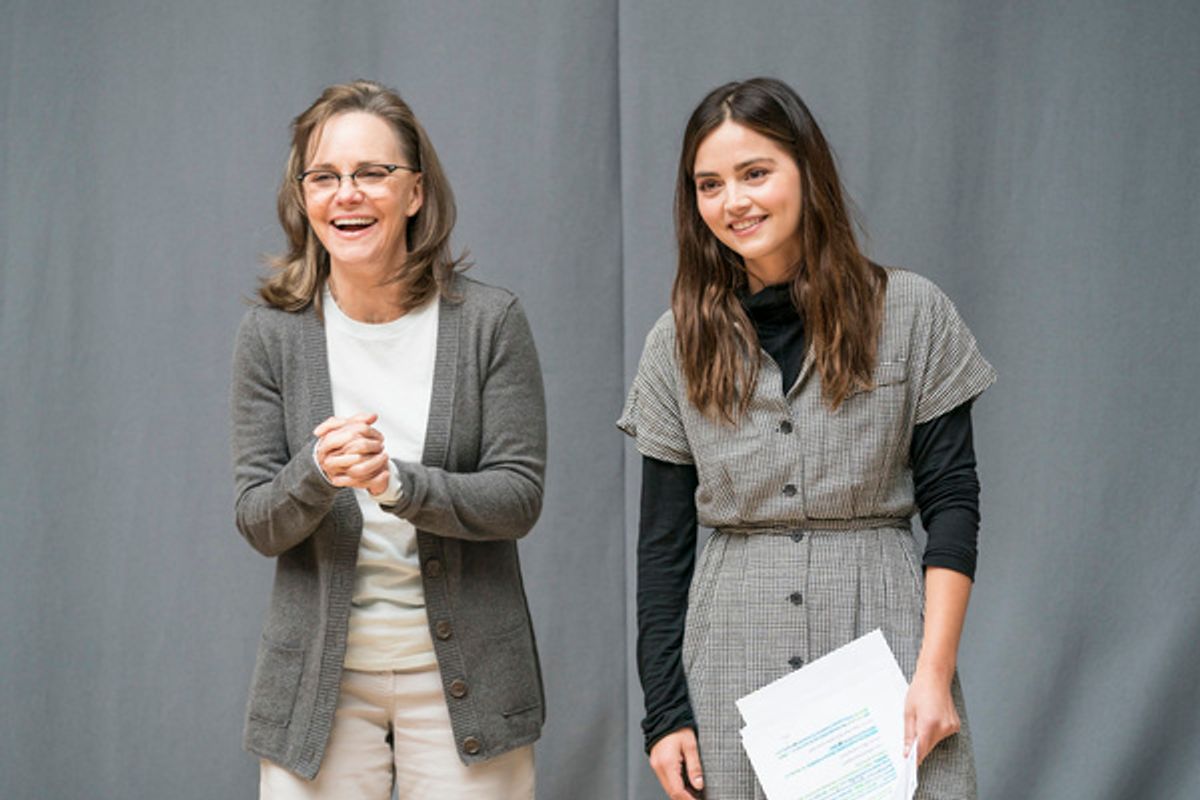 Sally Field and Jenna Coleman at 
