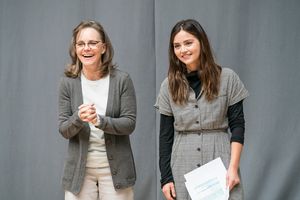 Sally Field and Jenna Coleman @ BroadwayWorld Sally Field and Jenna Coleman Photo