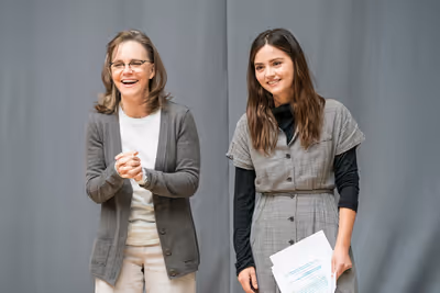 Sally Field and Jenna Coleman Photo