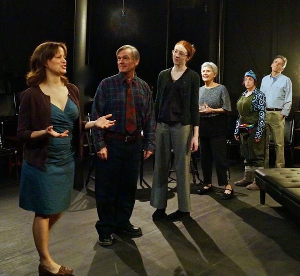 Phoebe Parker, Joe Quinn, Emily Grotz, Deborah Paley, Janice Gardner & Paul Haley Photo