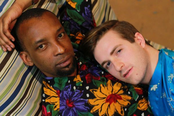 Charles J. Ouda as Alex and Kevin Rogers as Donny in TIME IT IS: TO MUSIC    Photo cr Photo
