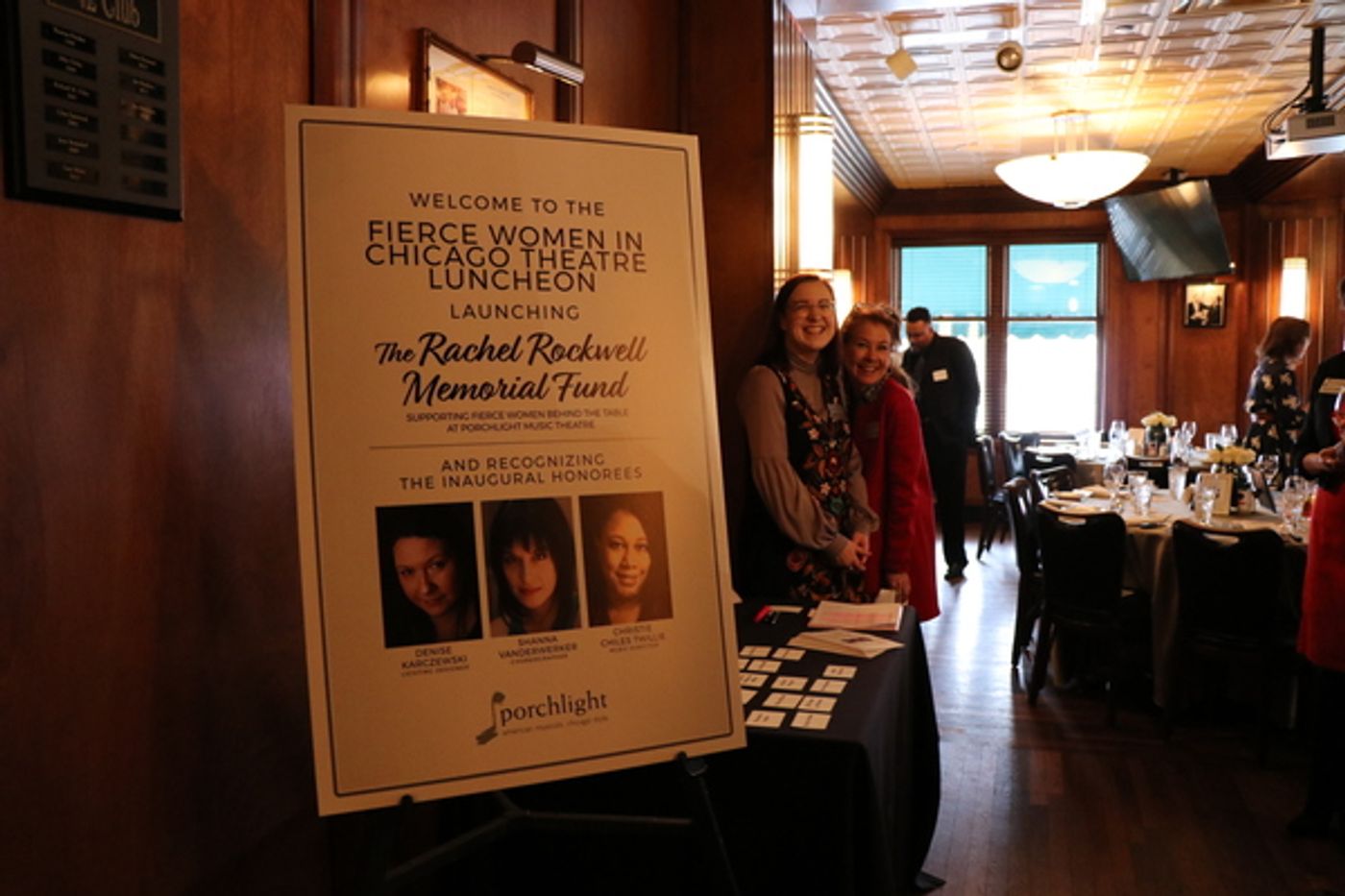 Photo Flash: Porchlight Announces Rachel Rockwell Memorial Fund at Gibson's  Image