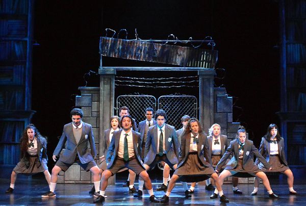 The ensemble of 5-Star Theatricals regional theatre premiere of â€œROALD DAHLâ Photo