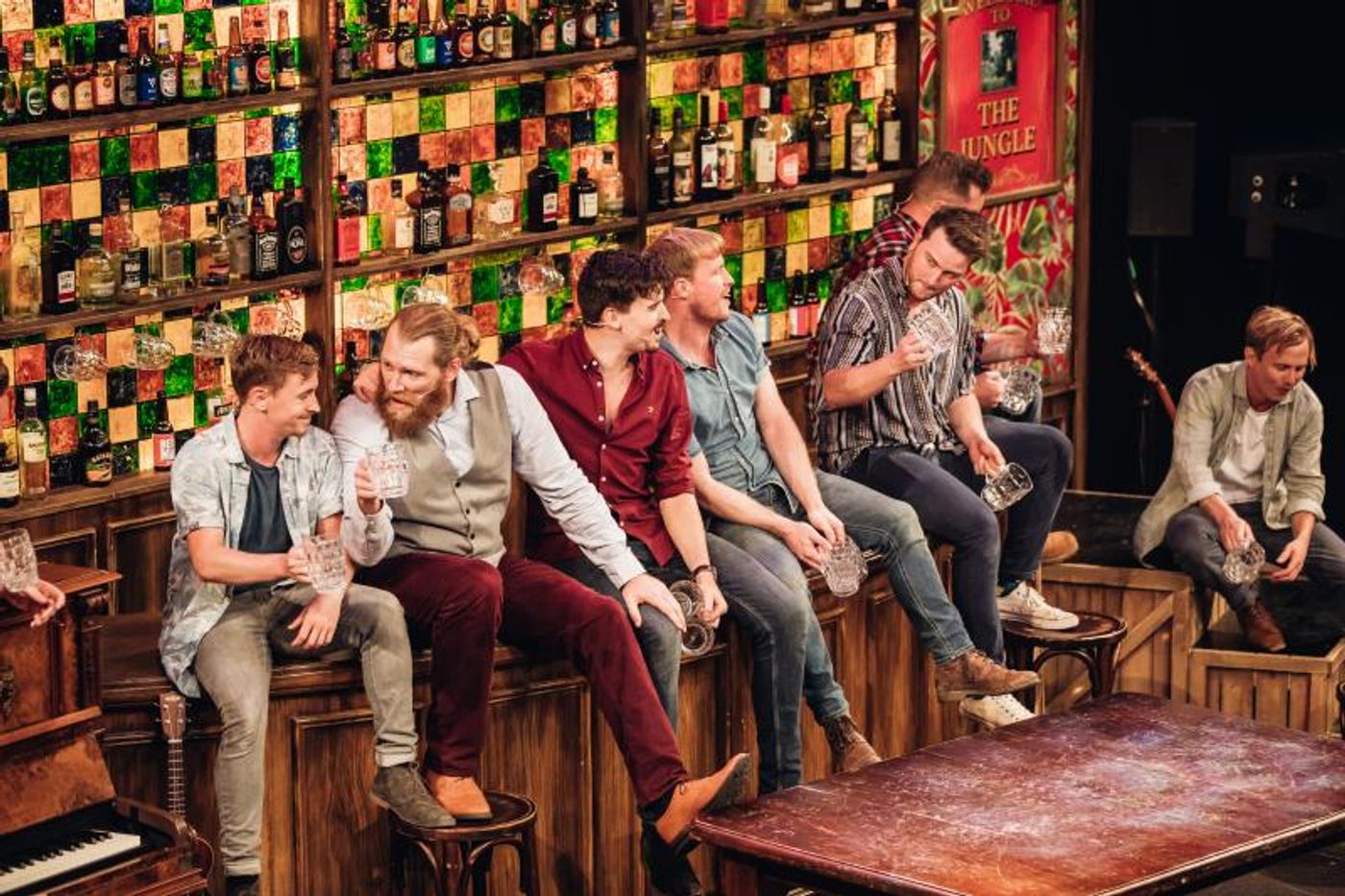 Review: A Celebration Of Music And Friendship, THE CHOIR OF MAN Invites The Audience To Share A Beer Whilst Exploring Men's Mental Health & Community Connection  Image
