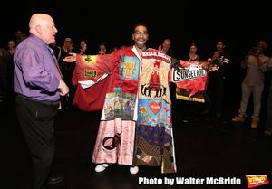 David Westphal with E. Clayton Cornelious during the Legacy Robe honoring E. Clayton Cornelious @ BroadwayWorld David Westphal with E. Clayton Cornelious during the Legacy Robe honoring E. Clayton Photo